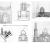 Projekt konkursowy Świątyni Opatrzności Bożej w Warszawie (1930) - zakup; fot.: Architektura i Budownictwo 1930 nr 9-10